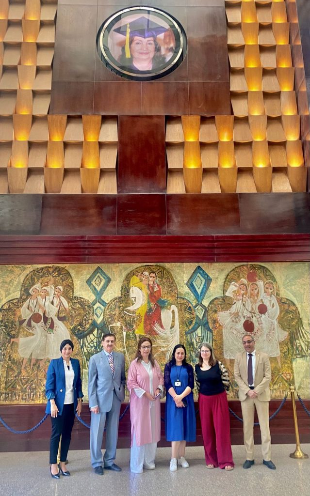 Visit of the Academic Programs Director at the German Cornelsen FoundationMs. Helga Schuster