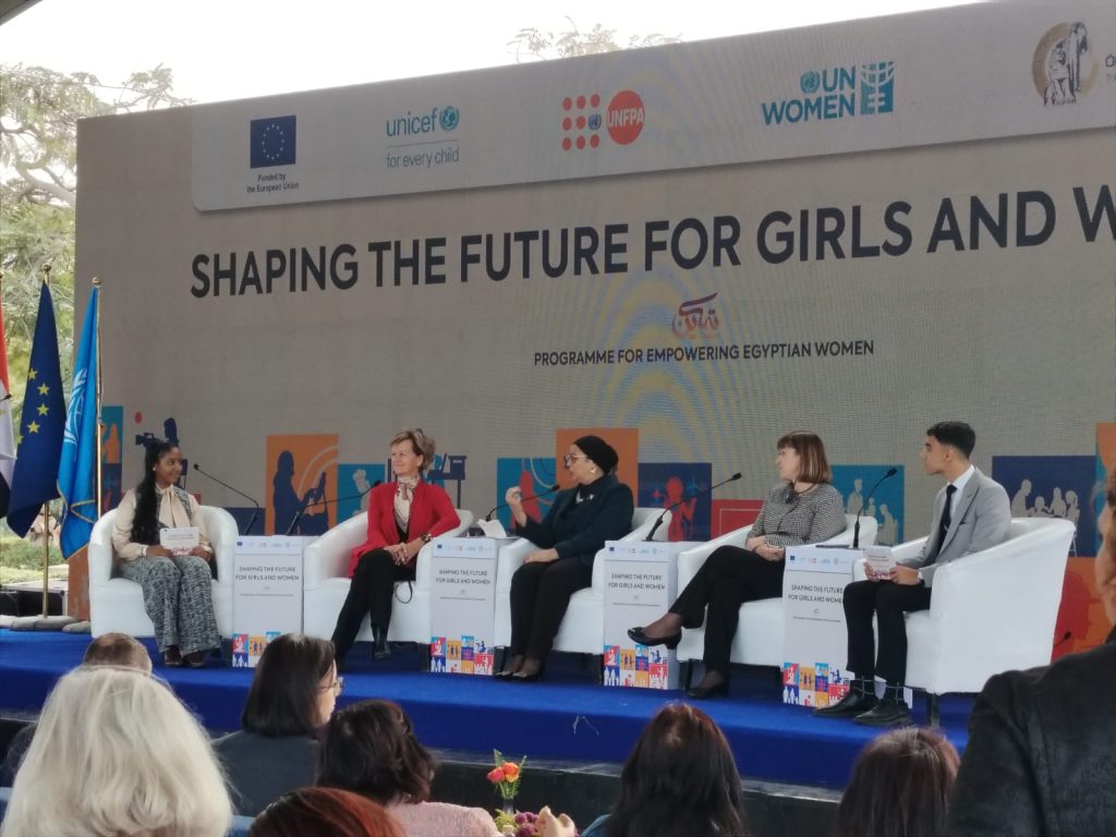 Participation of the Equal Opportunities and Gender Equality Unit at Misr University for Science and Technology in the Initiative “Shaping the Future for Girls and Women”